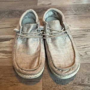 Hey Dude Tan Slip On Loafer